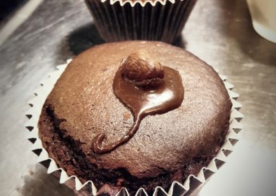 Pâtisserie bio et vegan à Caen - Muffin de chocolat noisettes sans gluten