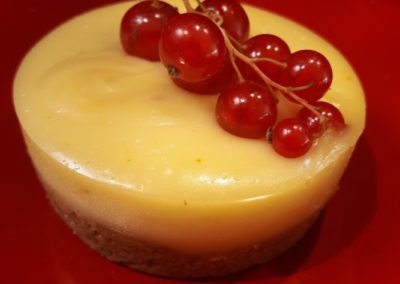 Pâtisserie bio et vegan à Caen - Tartelettes citron groseilles